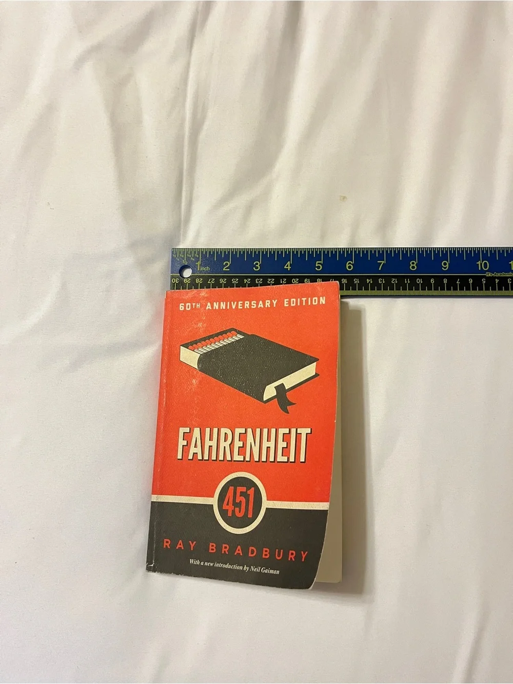 Simon & Schuster Fahrenheit 451 Ray Bradbury 60th Anniversary Paperback Book